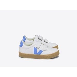 Veja Kids Esplar Leather White Aqua Natural size 11